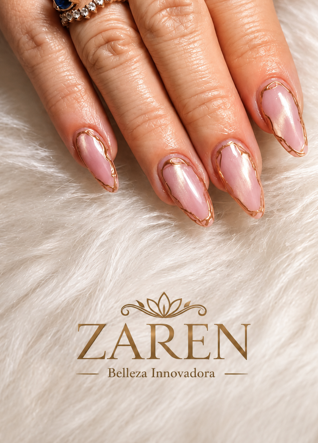 Nail art delicado